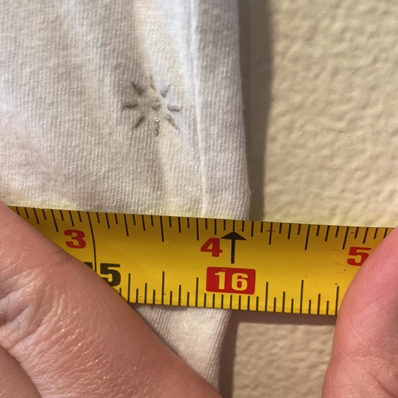 Zadig&Voltaire Paris brand white dotted print pattern women’s tshirt, size small - Picture 7 of 7